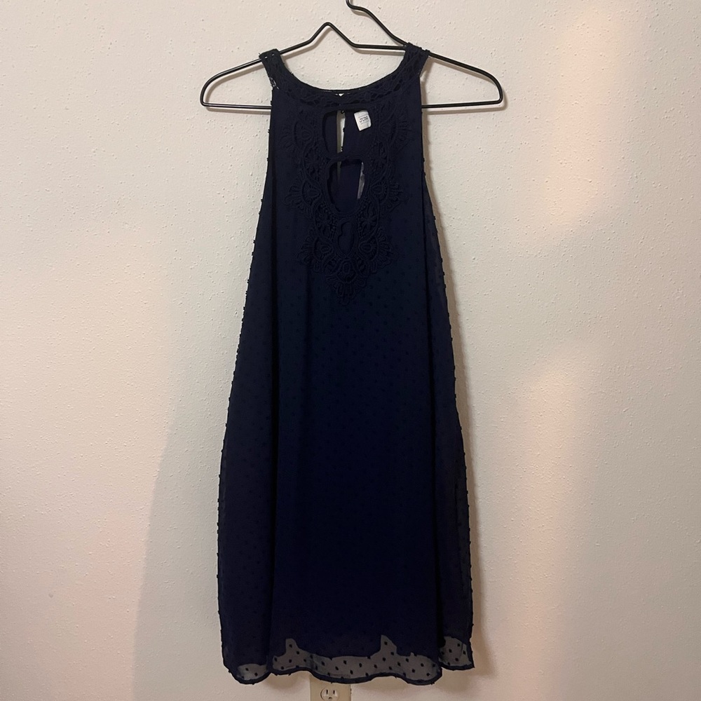 New with Tag Navy Dress.